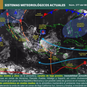 IMG-20260708-WA0023 Ingreso de onda tropical número 16 favorecerá lluvias y tiempo inestable en Oaxaca
