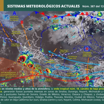 IMG-20260713-WA0012 Onda tropical número 18 favorecerá lluvias este lunes en gran parte de Oaxaca