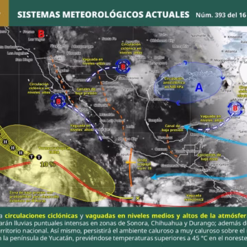 Persistirá el potencial de lluvias y oleaje elevado en Oaxaca