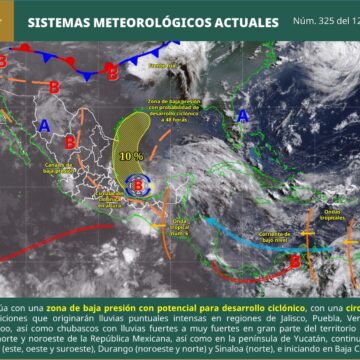 Untitled-1-7 Se mantendrán condiciones para lluvias y tormentas vespertinas en territorio oaxaqueño