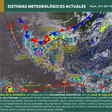 Untitled-1-8 Continuarán lluvias en gran parte de Oaxaca: Protección Civil
