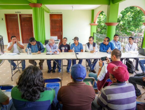 Establece Ceabien acciones enfocadas para consolidar proyecto de presa Mujer Solteca en Sierra Sur