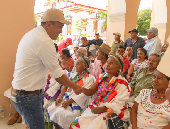Impulsan bienestar de la Costa; senador Antonino Morales acompaña al gobernador Salomón Jara en gira de trabajo