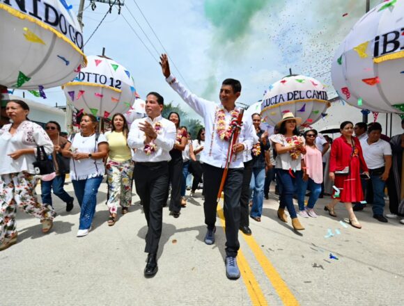 Inaugura Salomón Jara Avenida Lázaro Cárdenas en Santa Lucía del Camino que beneficia a más de 45 mil personas