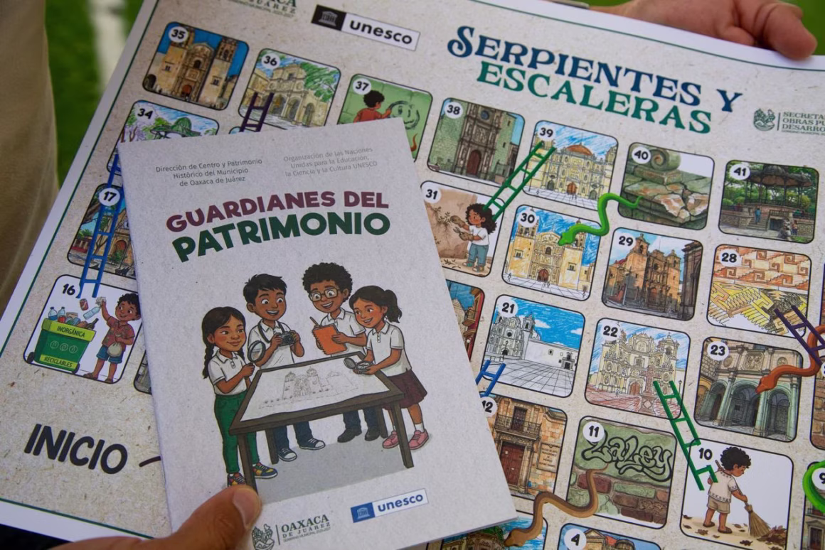 Invitan a niñas y niños a explorar Oaxaca de Juárez y convertirse en Guardianes del Patrimonio