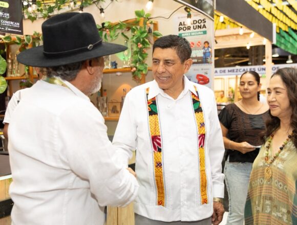 Inaugura Salomón Jara la Feria del Mezcal y de Artesanías 2026 en Oaxaca