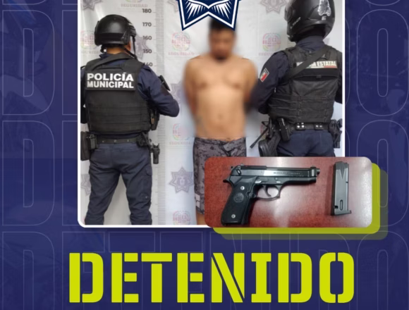 WhatsApp Image 2026-08-04 at 3.15.46 PM Detienen a una persona por el presunto delito de portación de arma de fuego en Oaxaca de Juárez