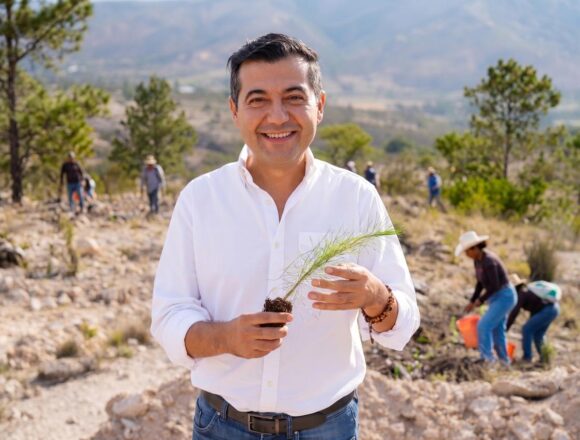 Respalda Luis Alfonso Silva Romo la histórica Jornada Nacional de Reforestación de la Presidenta Claudia Sheinbaum