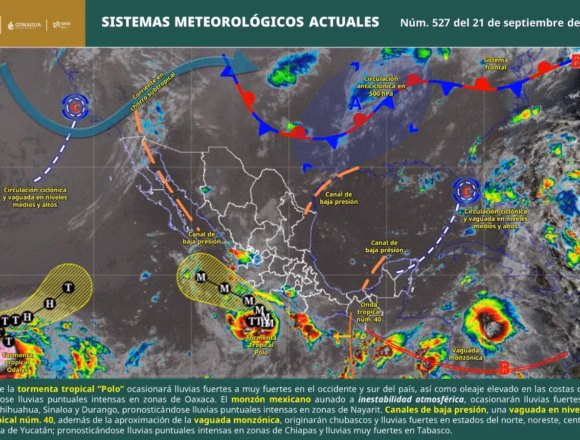 IMG-20260921-WA0004(1) Depresión Tropical 17-E favorecerá lluvias en Oaxaca