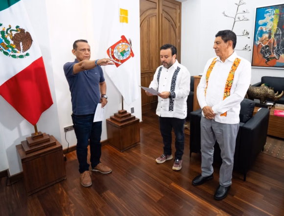IMG-20260926-WA0026 Designa el Gobernador Salomón Jara a Francisco Vásquez como Comisionado Municipal en Juchitán de Zaragoza