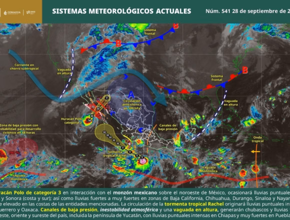 IMG-20260928-WA0011 Rachel provocará lluvias muy fuertes a intensas en Istmo, Costa y Sierra Sur de Oaxaca