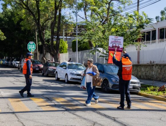 Guardianes de la Movilidad beneficia a más de 4 mil personas en Oaxaca de Juárez