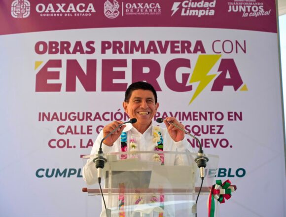 bf0d9cd2-65ae-455a-b17e-e1521c7746dd Inaugura Salomón Jara pavimentación de calle en Pueblo Nuevo; fortalece movilidad y conectividad