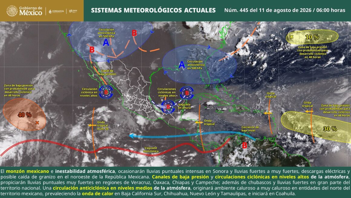 clima-7 Pronostica CEPCyGR estabilidad atmosférica en Oaxaca