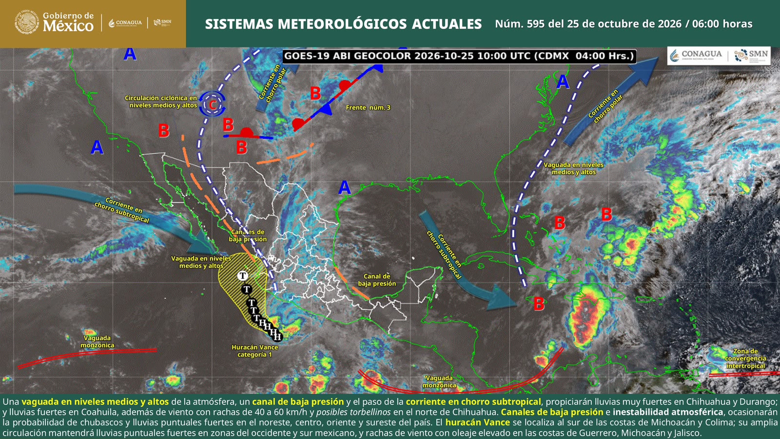 Disminuirán los vientos en el Istmo y se recuperarán las temperaturas en Oaxaca