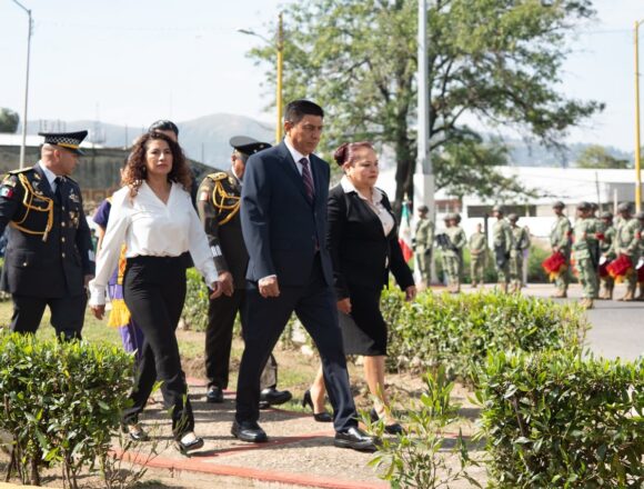 Conmemora Gobernador de Oaxaca 179 aniversario de la Gesta Heroica de los Niños Héroes de Chapultepec